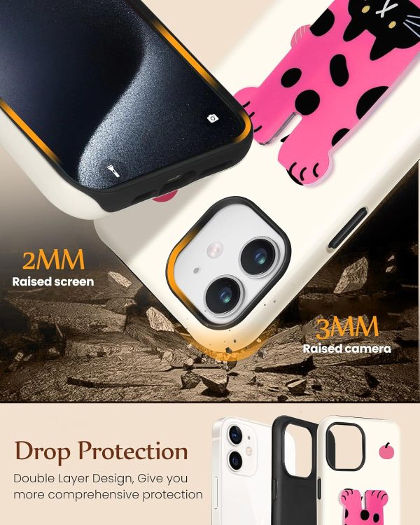 Loheckle for iPhone 11 Phone Case for Women - Cute Funny Cartoon Designer for Girls Teens Dachshund Dog Fashion Unique Phone Cover with Kickstand for iPhone 11 Case - Image 45