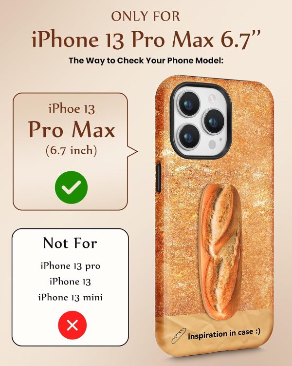 Loheckle for iPhone 12 Pro Phone Case for Women - Cute Funny Cartoon Designer for Girls Teens Bread Fashion Unique Phone Cover with Kickstand for iPhone 12 Pro Case - Image 125