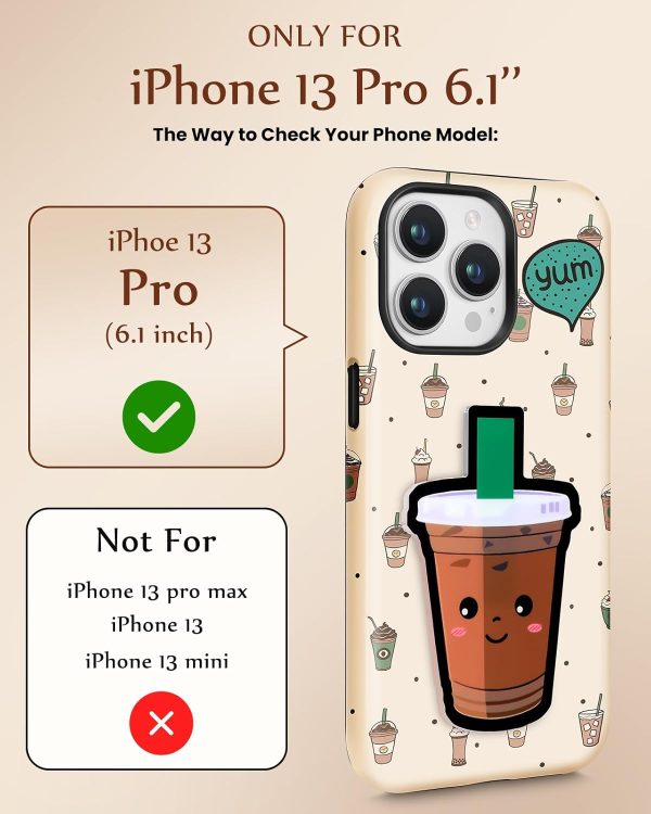 Loheckle for iPhone 12 Pro Phone Case for Women - Cute Funny Cartoon Designer for Girls Teens Bread Fashion Unique Phone Cover with Kickstand for iPhone 12 Pro Case - Image 129