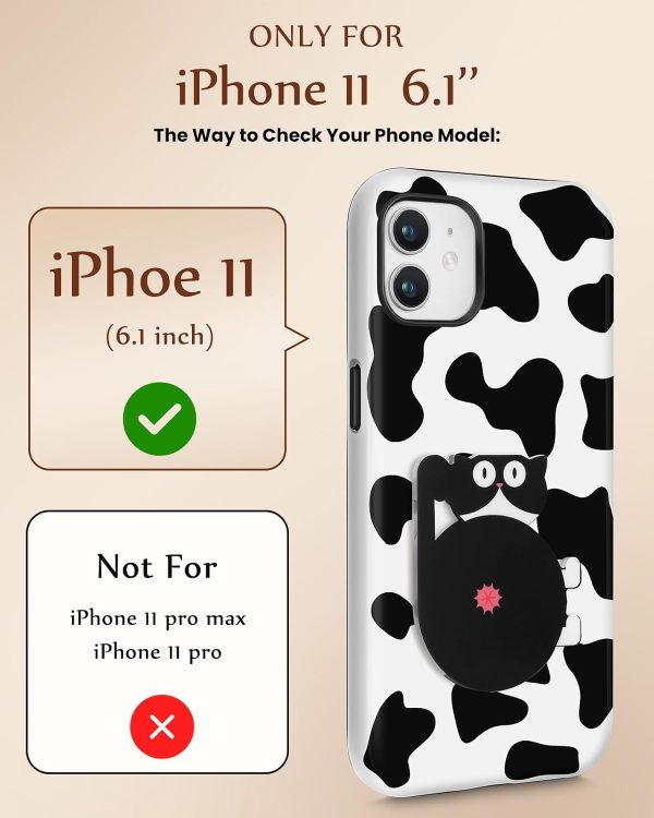 Loheckle for iPhone 11 Phone Case for Women - Cute Funny Cartoon Designer for Girls Teens Dachshund Dog Fashion Unique Phone Cover with Kickstand for iPhone 11 Case - Image 106