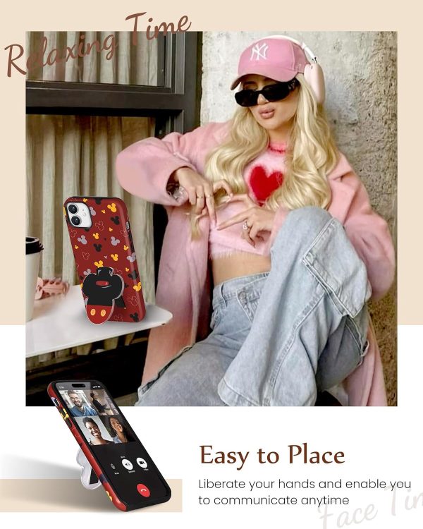 Loheckle for iPhone 11 Phone Case for Women - Cute Funny Cartoon Designer for Girls Teens Dachshund Dog Fashion Unique Phone Cover with Kickstand for iPhone 11 Case - Image 116