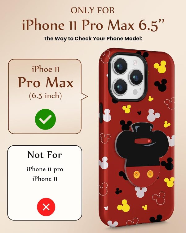 Loheckle for iPhone 11 Phone Case for Women - Cute Funny Cartoon Designer for Girls Teens Dachshund Dog Fashion Unique Phone Cover with Kickstand for iPhone 11 Case - Image 126