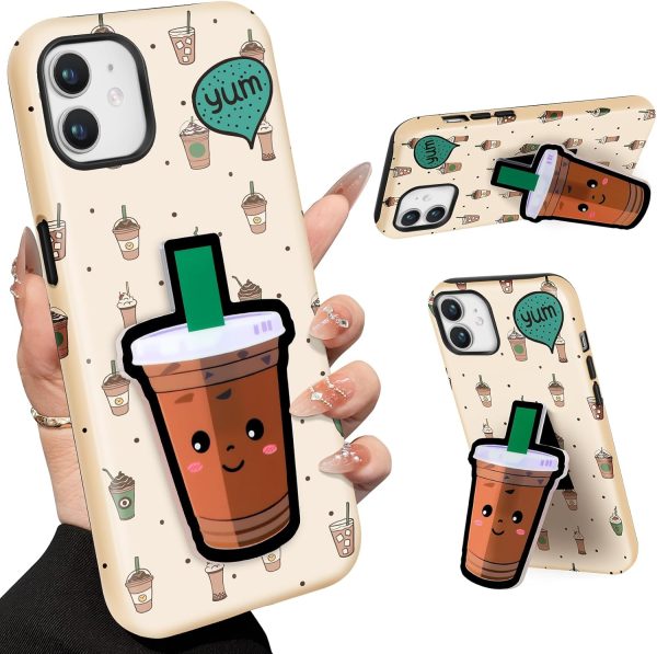 Loheckle for iPhone 11 Phone Case for Women - Cute Funny Cartoon Designer for Girls Teens Dachshund Dog Fashion Unique Phone Cover with Kickstand for iPhone 11 Case - Image 136