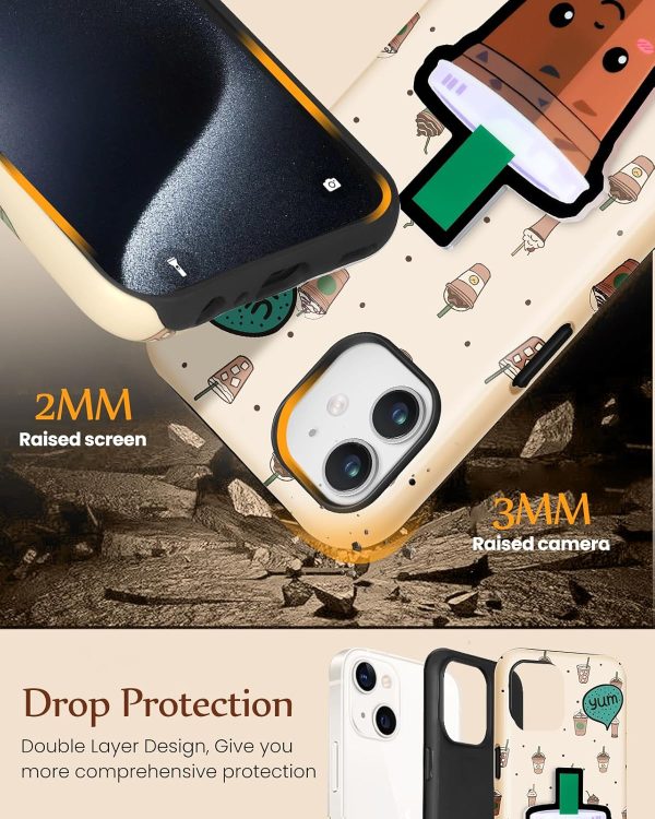 Loheckle for iPhone 11 Phone Case for Women - Cute Funny Cartoon Designer for Girls Teens Dachshund Dog Fashion Unique Phone Cover with Kickstand for iPhone 11 Case - Image 140