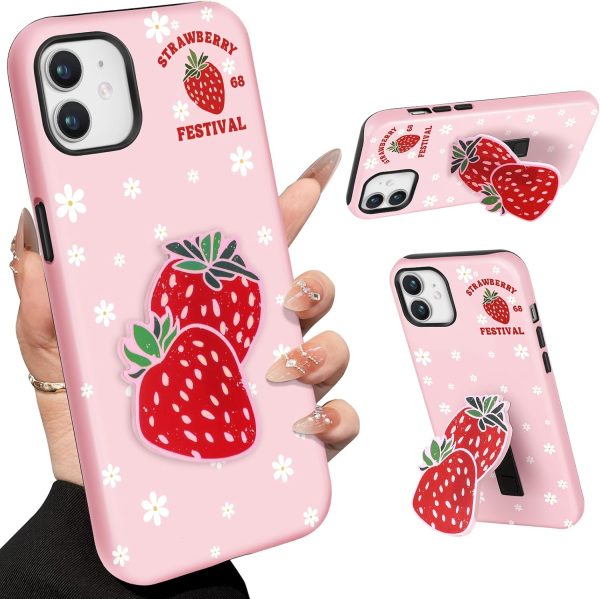 Loheckle for iPhone 11 Phone Case for Women - Cute Funny Cartoon Designer for Girls Teens Dachshund Dog Fashion Unique Phone Cover with Kickstand for iPhone 11 Case - Image 144