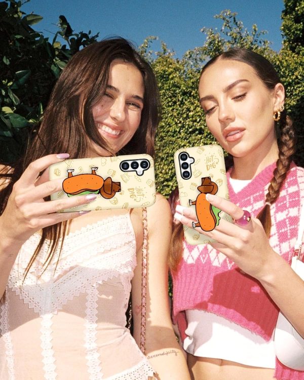 Loheckle for Samsung Galaxy A14 5G Case for Women - Cute Funny Cartoon Designer for Girls Teens Drink Fashion Unique Phone Cover with Kickstand for Samsung A14 5G Case Coffee - Image 32