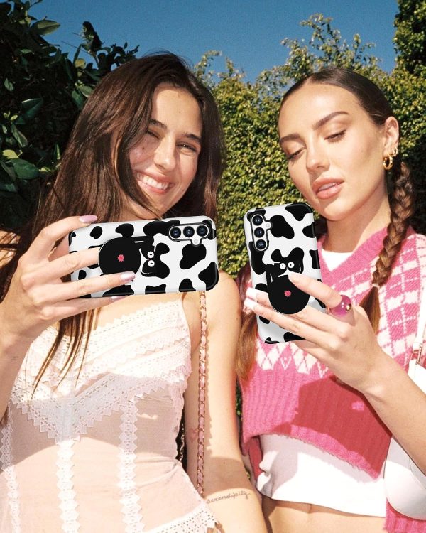 Loheckle for Samsung Galaxy A15 5G Case for Women - Cute Funny Cartoon Designer for Girls Teens Fashion Unique Phone Cover with Kickstand for Samsung A15 5G Case, Miqi - Image 12