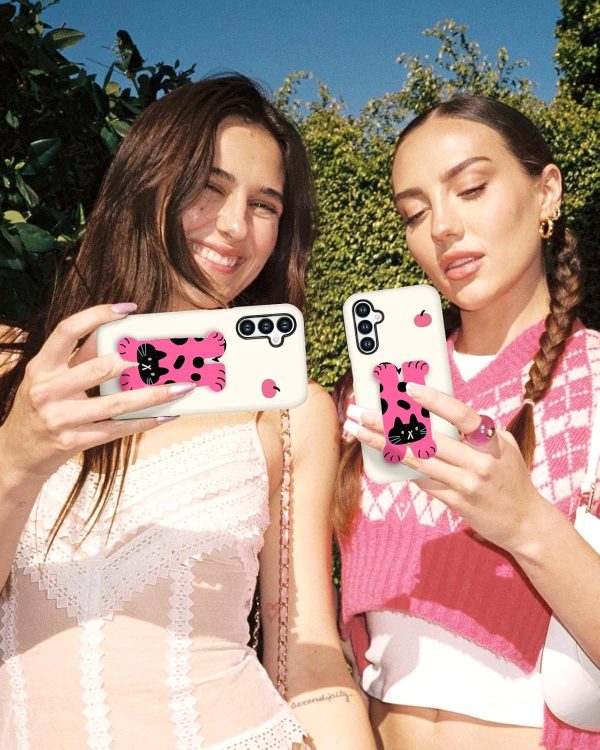 Loheckle for Samsung Galaxy A15 5G Case for Women - Cute Funny Cartoon Designer for Girls Teens Fashion Unique Phone Cover with Kickstand for Samsung A15 5G Case, Miqi - Image 20