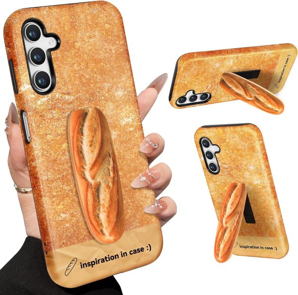 Loheckle for Samsung Galaxy A15 5G Case for Women - Cute Funny Cartoon Designer for Girls Teens Fashion Unique Phone Cover with Kickstand for Samsung A15 5G Case, Miqi - Image 28