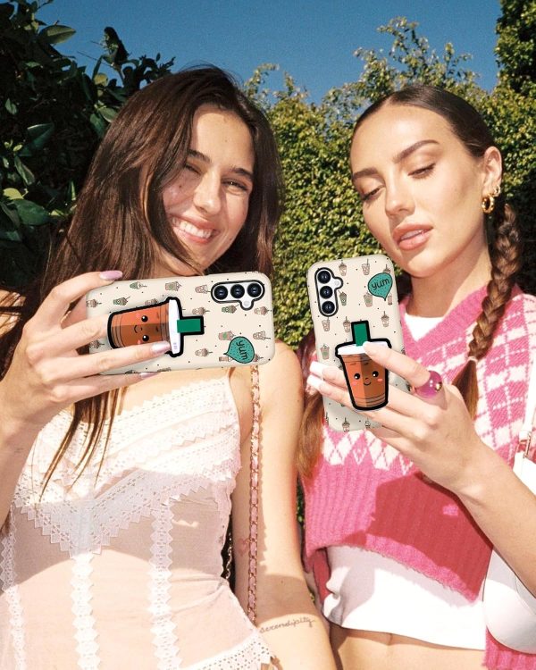 Loheckle for Samsung Galaxy A15 5G Case for Women - Cute Funny Cartoon Designer for Girls Teens Fashion Unique Phone Cover with Kickstand for Samsung A15 5G Case, Miqi - Image 39
